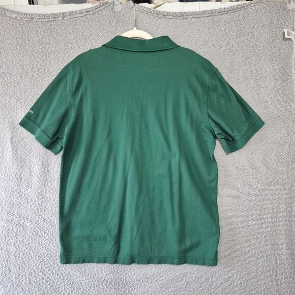 Mens Golf Polo Shirt LARGE Green Collection Masters 100% Cotton Embroidered Logo - Picture 7 of 10